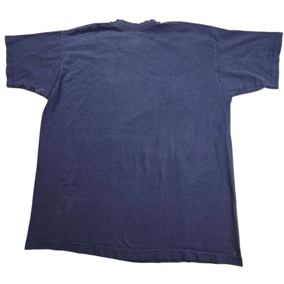 Fruit Of The Loom T Shirt XL Colorado Brown Bear Prairie Mountain VTG Blue READ - Picture 2 of 9